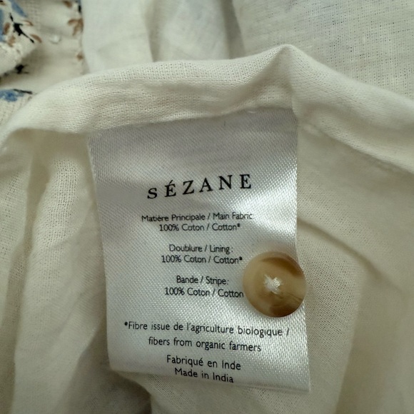 Sezane Catherine patchwork mini fleurs maxi dress Size 36 (4) - Picture 11 of 13